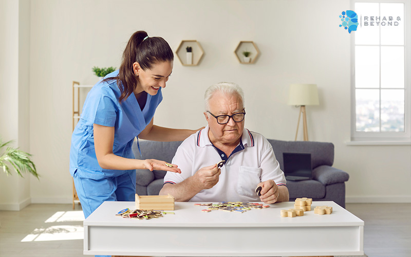 Cognitive exercise for strokes patients