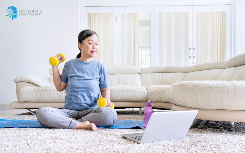 Elderly friendly simple exercises