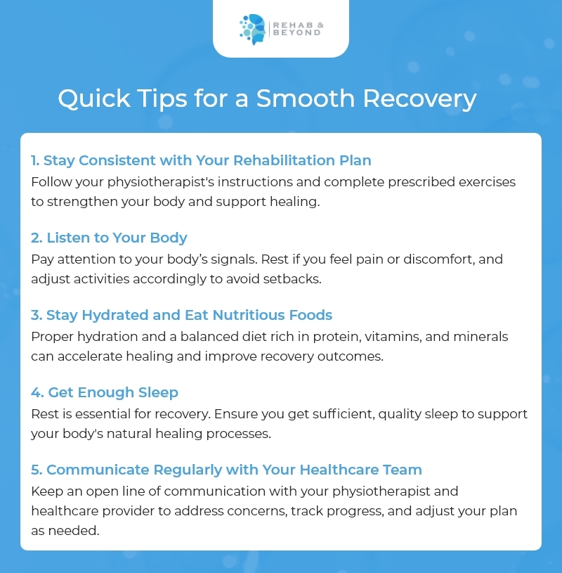 Tips for a smooth recovery